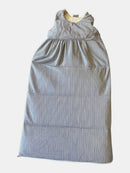 Schlafsack Weiß mit dünnen schwarzen Streifen Gr.90 | Tavolinchen