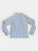 UV Swim-Shirt Kinder Blau und Weiß Gr.128 | Arket