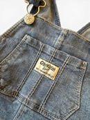 Latzkleid Blau, Weiß Gr.104 | OshKosh B'gosh