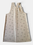 Latzkleid Beige mit Blumen Print Gr.116 | Sergent Major