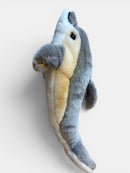 Plüsch-Delfin – Der Freund aus dem Meer (Vintage 90er) Grau, Cremeweiß Gr.ca. 25 cm | Steiff