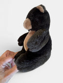 Plüsch-Bär (Vintage 80er) Dunkelbraun Gr. ca 18 cm | Steiff