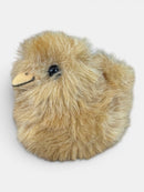 Flauschiges Küken – Vintage 80er/90er Beige-Braun Gr.ca. 15 cm | Steiff