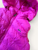 Kinder Steppweste – Ultraleichte Outdoor-Puffer-Weste mit Kapuze in Fuchsia-Pink Gr.128 | Harmont & Blaine