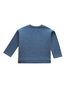 Jungen/Mädchen Sweatshirt mit Bouclé-Sternen Anthrazith Gr.98 | ZARA