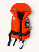 Kinder Rettungsweste Orange mit Kragen & Reflektoren Gr.20-30 kg | Secumar