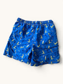 Badeshorts mit Dinosaurier-Motiv – Blaue Schwimmhose mit Surf-Print Gr.152 | Vertbaudet