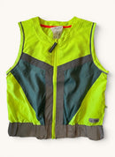 Kinder Sicherheitsweste Neon-Gelb – Reflektierende Warnweste Gr.104-116 | goflue