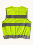 Kinder Sicherheitsweste Neon-Gelb – Reflektierende Warnweste Gr.104-116 | goflue