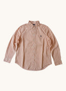 Langarm-Button-Down-Hemd in Orange/Weiß kariert Gr.1407146 | Polo Ralph Lauren