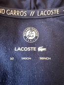 Kinder Tennis-Sweatjacke Dunkelblau – Roland Garros Kapuzenjacke Gr. 140 / 10 Jahre Gr.140 | Lacoste