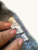 Strickpullover Grau – Nachhaltiger Baby Feinstrick-Pulli aus Bio-Baumwolle Gr.86/92 | Sense Organics