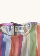 Mädchen-Kleid mit abstraktem Pastell-Muster Gr.140 | Arsène & Les Pipelettes