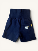 Baby-Shorts mit Bauchbund in Dunkelblau Gr.74 | Steiff