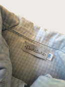 Baby-Pyjama / Schlafanzug (Zweiteiler) Hellblau kariert – Gr. 18M Gr.18M | Pukatuka