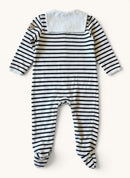 Baby-Strampler im maritimen Matrosen-Look – Gr.74cm | Steiff