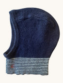 Mützen Dunkelblau mit hellblauen Streifen Gr.1 Jahr | Petit Bateau