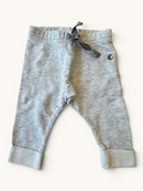 Hosen Hellgrau meliert Gr.60cm | Petit Bateau