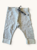 Hosen Hellgrau meliert Gr.60cm | Petit Bateau