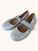 Mary Janes // Metallic-Silber Gr.30 | Bisgaard