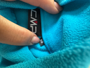 Fleece-Pullover mit Stehkragen & Zipper in Cyan-Blau Gr.98 | CMP
