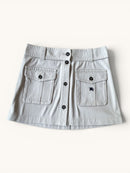 Edler Cargo-Rock in Creme-Beige Gr.5Y/110cm | Burberry