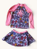 Badeset Pink, Lila, Mehrfarbig Gr.5A | Petit Bateau