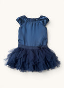 Festliches Tüllkleid in edlem Satin-Look Gr.4 years | babyGap