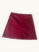 Eleganter Samtrock in A-Linie mit Wappenknöpfen Gr.12A / 152cm | Jacadi Paris