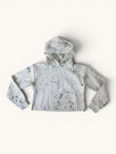 Gemusterter Cropped-Hoodie mit floralem Print Gr.14-16 | GAP
