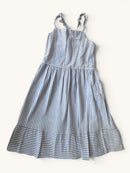 Maritimes Sommerkleid mit Streifen & Smokbund Gr.140/146 | GAP kids