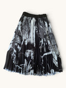 Urban-Style Plissee-Rock im NYC-Print Gr.10 | DKNY