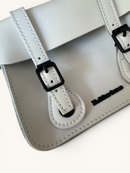 Dr. Martens Leder-Satchel Tasche in Cleanem Weiß | Dr. Martens
