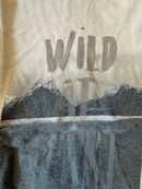 Cooles Wildnis-Longsleeve „Born to be Wild“ Weiß Gr.10 | Bonpoint