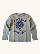 Cooles Longsleeve „Edyson Tigers“ Grau Gr.10 | Hartford