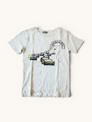 Rennwagen-T-Shirt Creme Gr.10 | Bonpoint