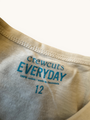 Casual Skateboard-T-Shirt in Off-White Beige Gr.12 | Crewcuts