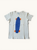 Casual Skateboard-T-Shirt in Off-White Beige Gr.12 | Crewcuts