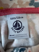 zweiteiliger Blumen-Schlafanzug Gr.116 | Petit Bateau