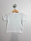T-SHIRT HANDBESTICKT HERZ • 80 • PETIT BATEAU