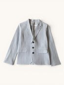 Klassischer Seersucker-Blazer gestreift | Tartine et Chocolat
