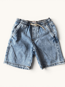 Lässige Jeans-Shorts mit Kordelzug Blau Gr.122 | Tumble 'N Dry