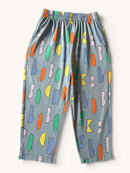 Bunte Hose mit abstraktem Buchstaben-Print Gr.122 cm | Bobo Choses