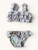 Romantischer Bikini mit Blumen-Print & Rüschen Gr.110 | MiniATure