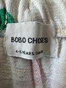 Frottier-Hose mit fröhlichem Gesichter-Print | Bobo Choses