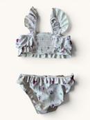 Romantischer Bikini mit Blumen-Print & Rüschen Gr.110 | MiniATure