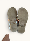 Bunte Lackleder-Sandalen in Pastell Gr.29 | Ocra