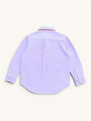 Rosa Oxford-Hemd mit Polo-Stickerei Gr.5 | Ralph Lauren
