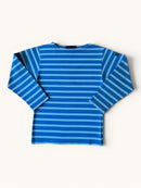 Gestreiftes Langarm-Shirt / Marinière Blau Gr.5-6 | Le Minor