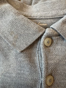Langarm-Polokleid mit Plissee-Rock Grau Gr.92 | Ralph Lauren